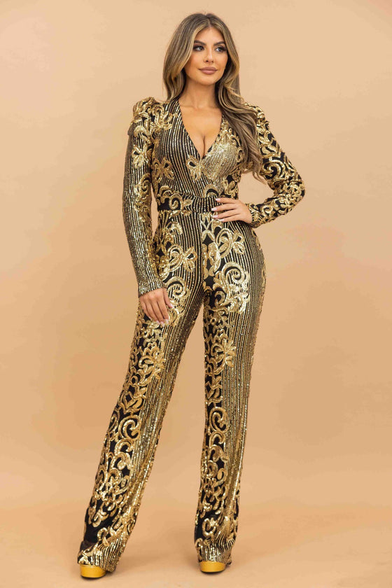 Nocturnal Lustrous Eleganza One-Piece  Fall   