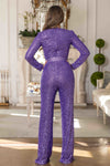 Starlight Glam Sequin Jumpsuit  Fall   