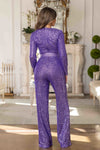 Starlight Glam Sequin Jumpsuit  Fall   